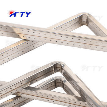 Barras de aislamiento de vidrio de aluminio con aluminio de diseño flexible y duradero