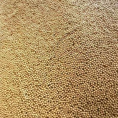 Seta molecular de pellets de Zeolita 3A desecante con 1,0-1,5 mm llenando en un tambor de fibra de 140 kg