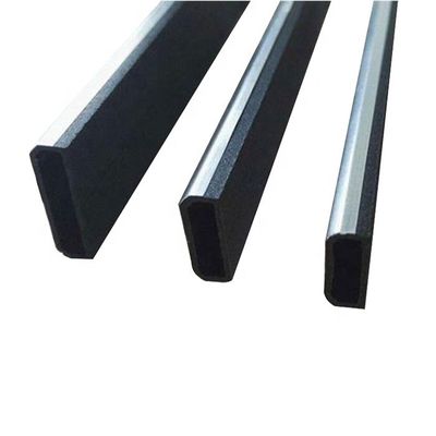 Barras espaciadoras para puertas plegables de doble cristal HTY 19A aseguran un diseño duradero y colorido