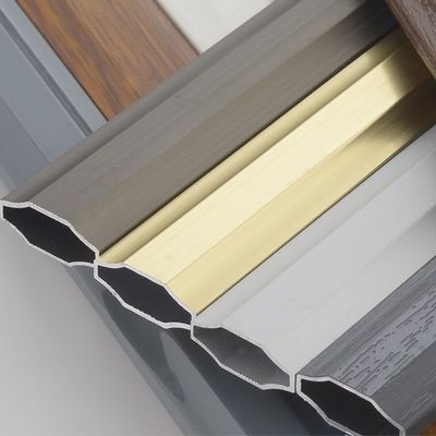Aluminio Elegante Espejo Flor de barra georgiana para ventanas y puertas de PVC Barras exteriores