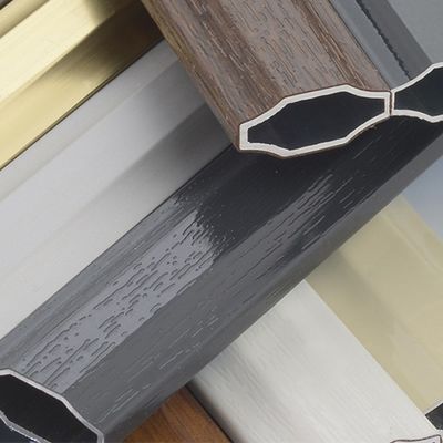 Barras georgianas de plástico a prueba de UV para ventanas de casas modernas estilo de diseño de ventanas de revestimiento de PVC