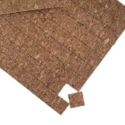 Diseño moderno Cuadrado Composición Corcho Gasket Madera Distancia Protector de corcho almohadillas