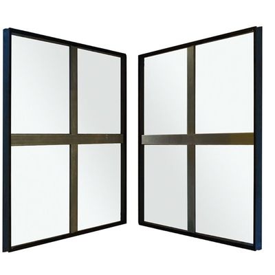3m de longitud de vidrio aislante de ventanas y puertas de hardware UV bar georgiano y flor