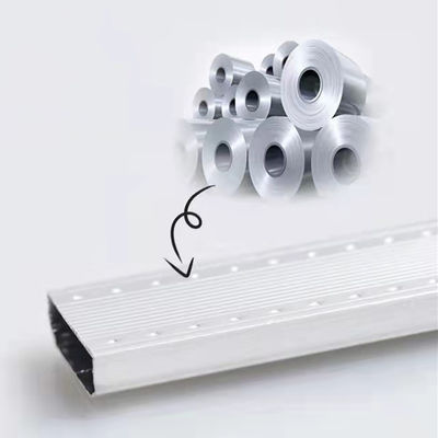 Todos los escenarios 13mm Bar de aluminio no plegable espaciador para vidrio de doble acristalamiento tipo T