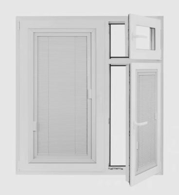 Plata / Oro / Personalización persianas de ventanas sin cable para el salón persianas de persianas inteligentes