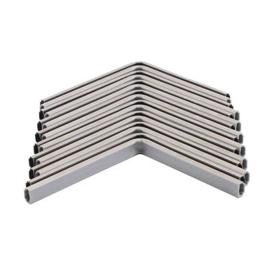 Barras de separación de aluminio para persianas integradas de vidrio y doble acristalamiento