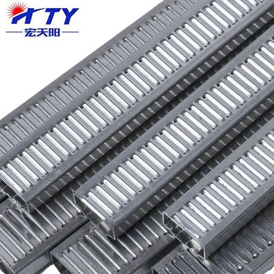 Barras espaciadoras de aluminio embozadas HTY para vidrio aislante de 0,3 mm/0,315 mm de espesor